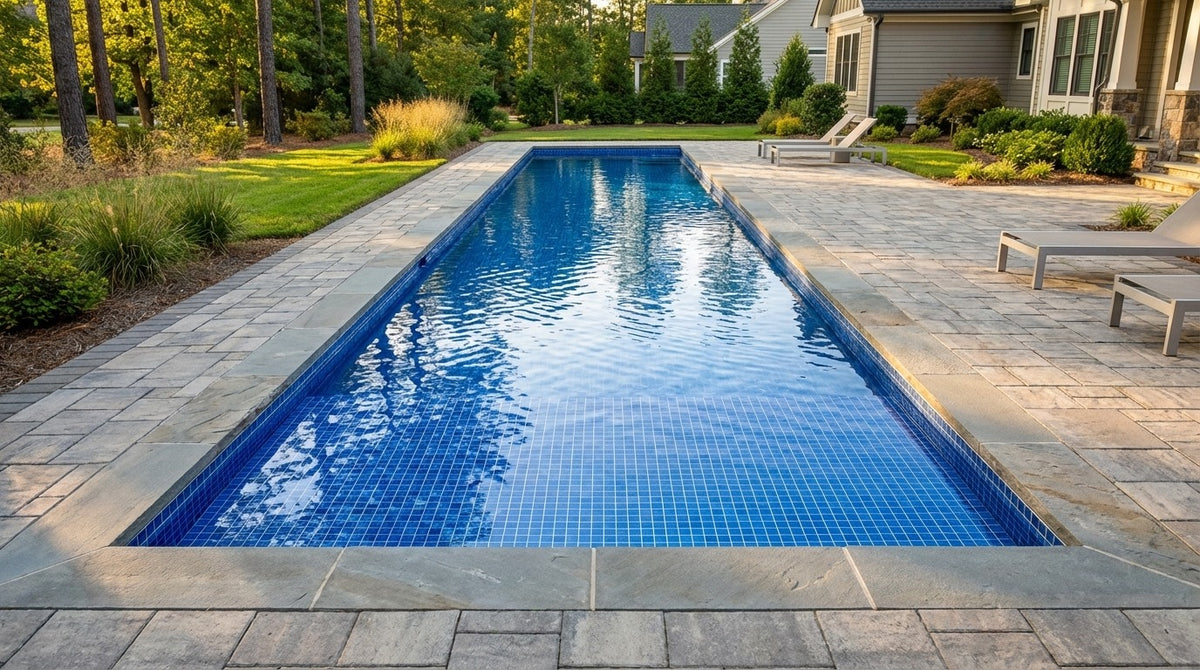 16 x 60 Blue Matrix Inground Steel Pool