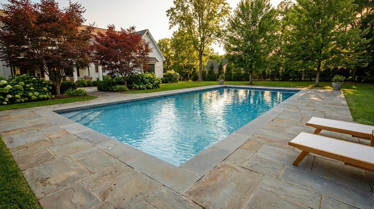 20 x 40 Aqua Blue Inground Steel Pool