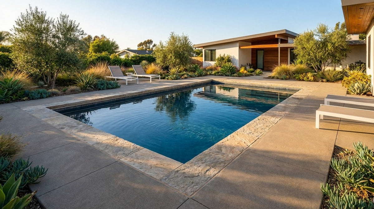 12 x 16 Deep Sea Blue Inground Steel Pool