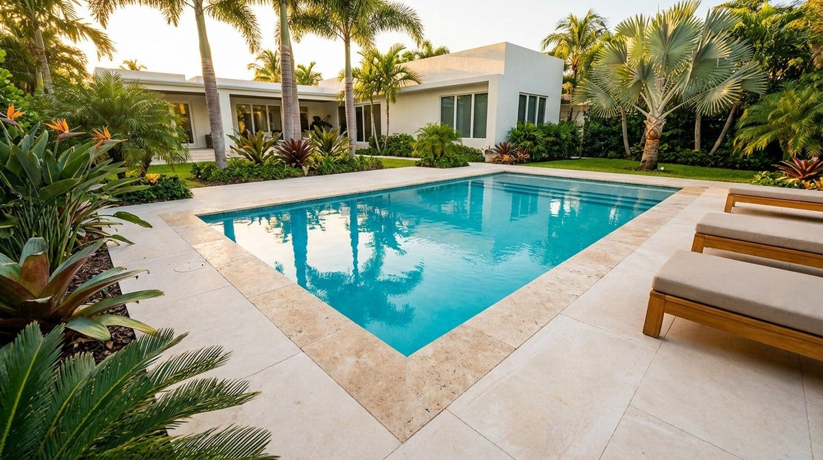 12 x 20 Blue Topaz Inground Steel Pool