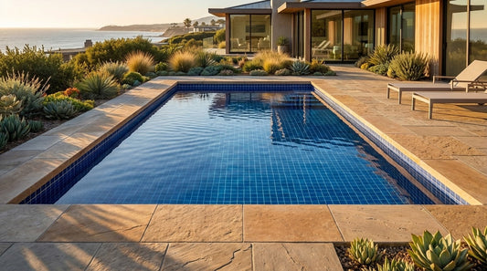 12 x 20 Blue Matrix Inground Steel Pool