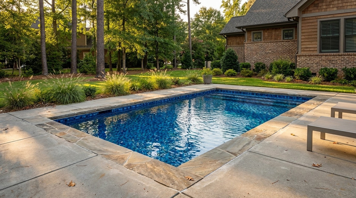 12 x 20 Mystic Blue Inground Steel Pool