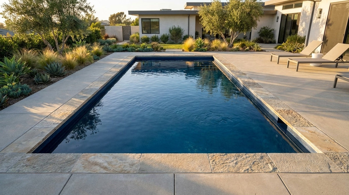 12 x 20 Deep Sea Blue Inground Steel Pool