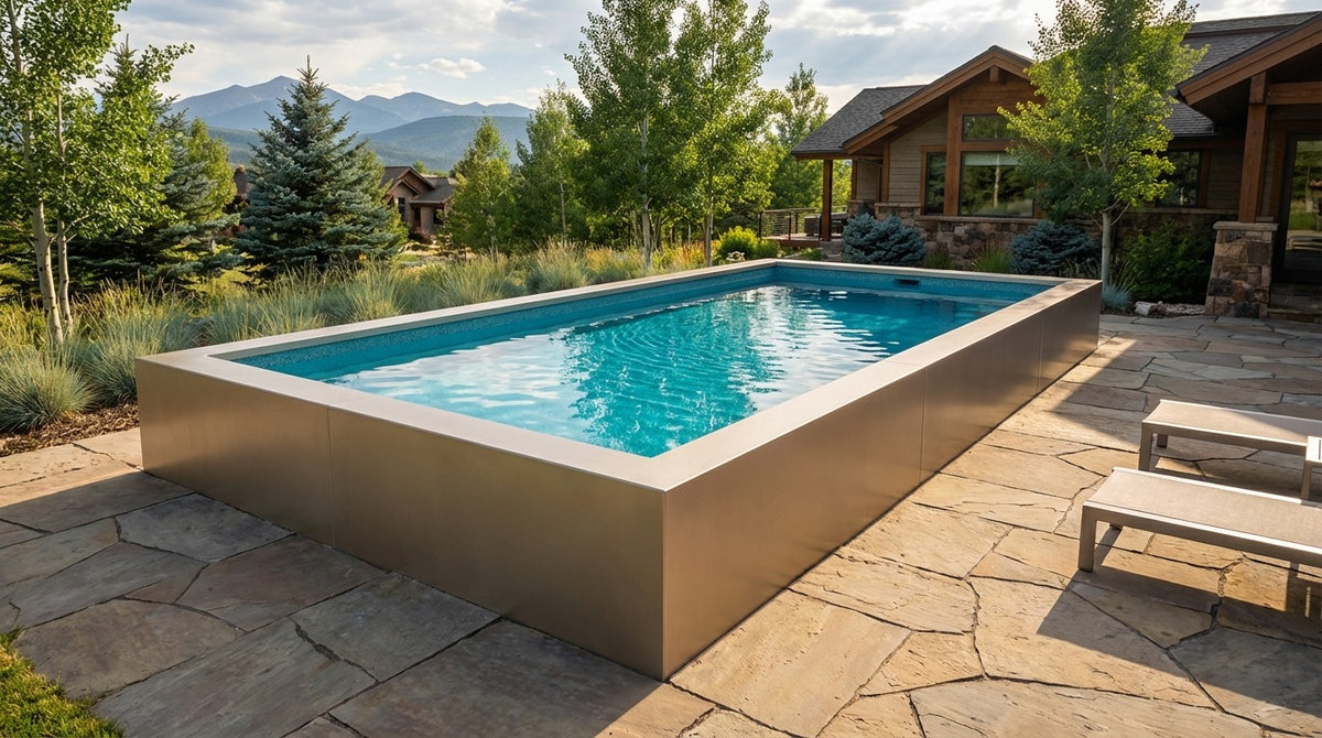 Topaz Pool 12' x 28' Ecopool Architectural