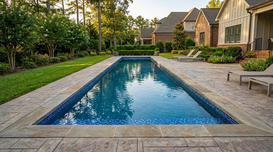 12 x 40 Mystic Blue Inground Steel Pool