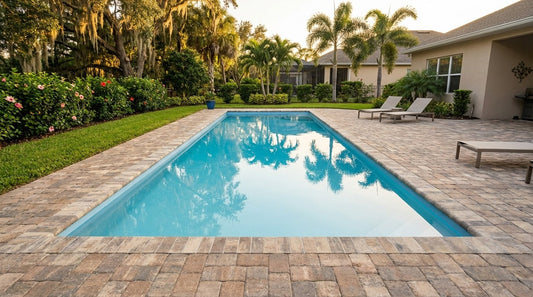 12 x 44 Aqua Blue Inground Steel Pool