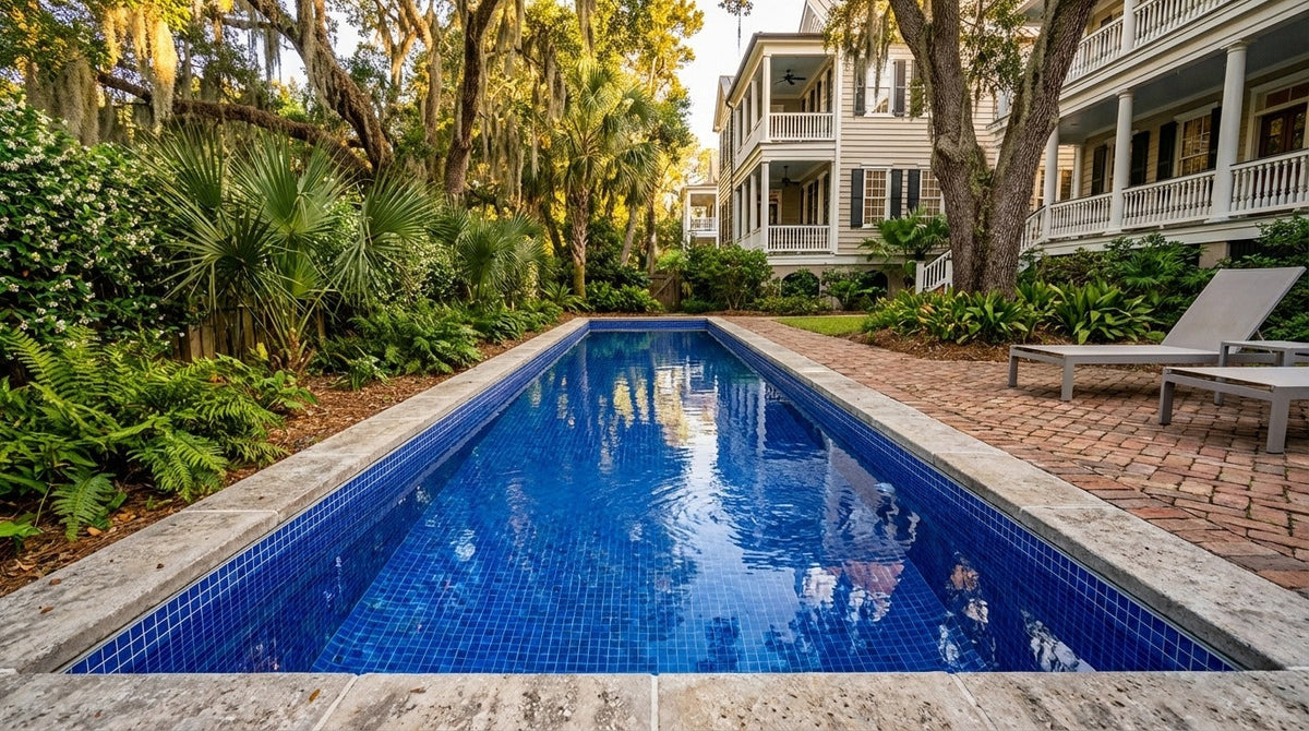12 x 48 Blue Matrix Inground Steel Pool