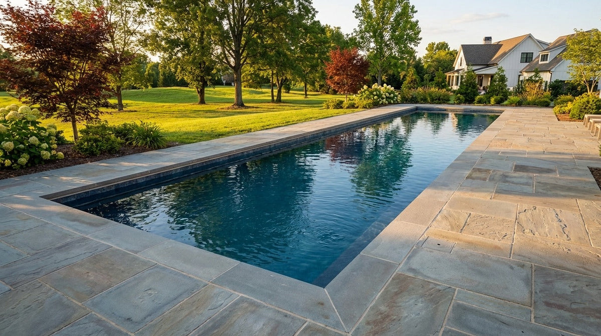 12 x 52 Deep Sea Blue Inground Steel Pool
