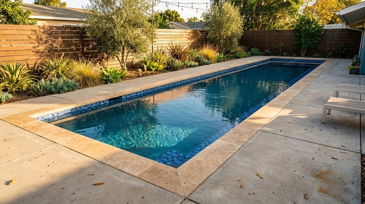 12 x 60 Mystic Blue Inground Steel Pool