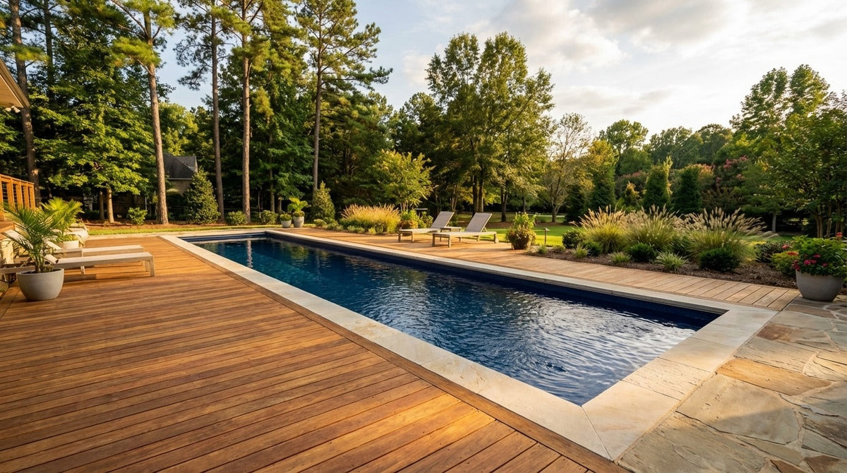 12 x 60 Deep Sea Blue Inground Steel Pool