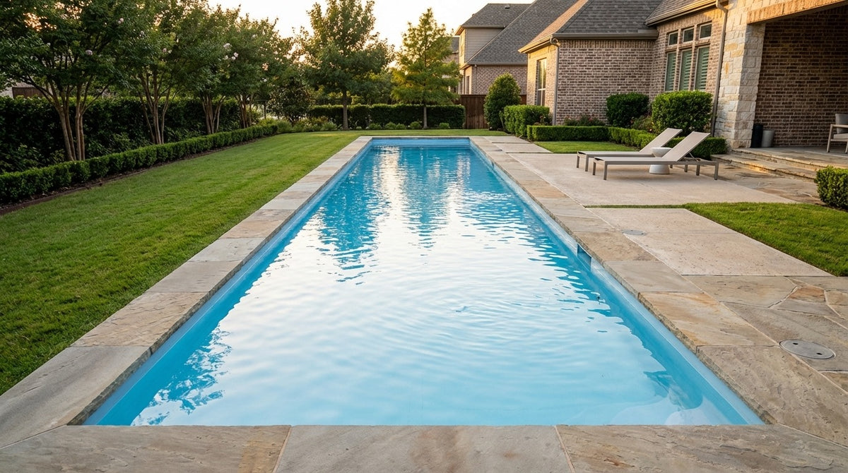 12 x 60 Aqua Blue Inground Steel Pool