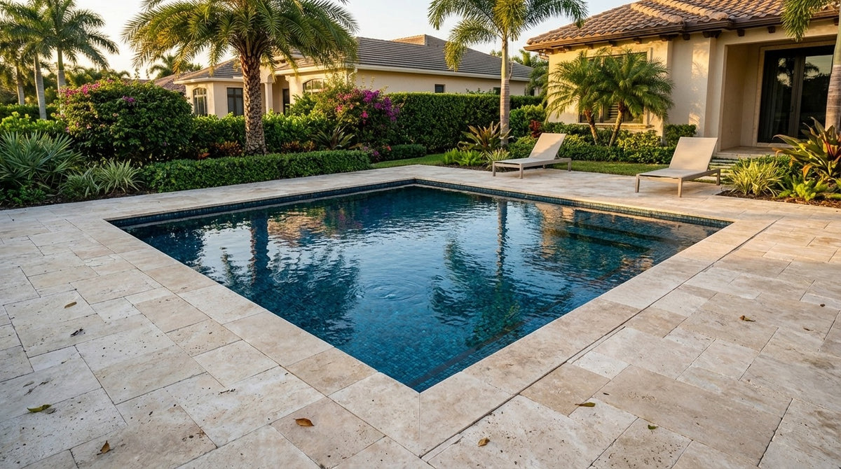 16 x 16 Black Sapphire Inground Steel Pool
