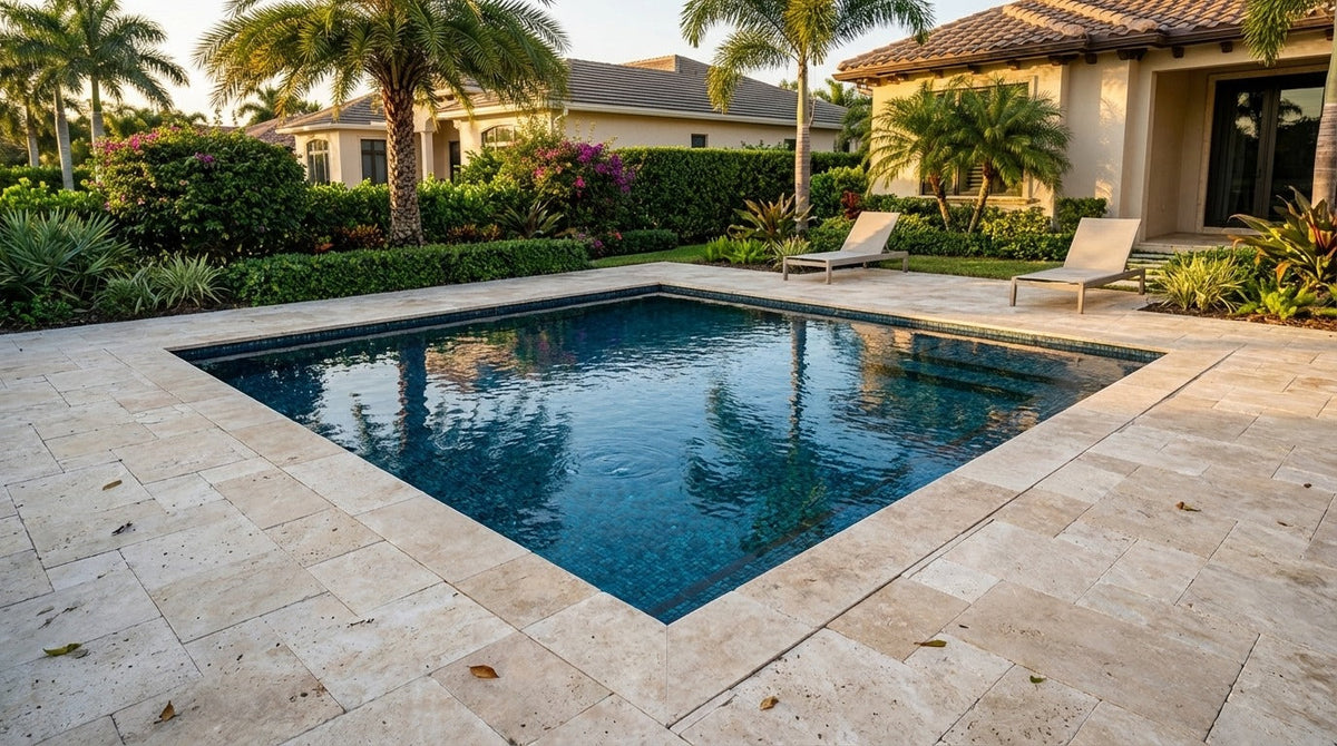 16 x 16 Black Sapphire Inground Steel Pool
