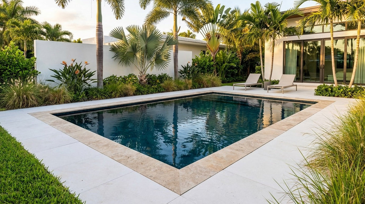 16 x 20 Black Sapphire Inground Steel Pool