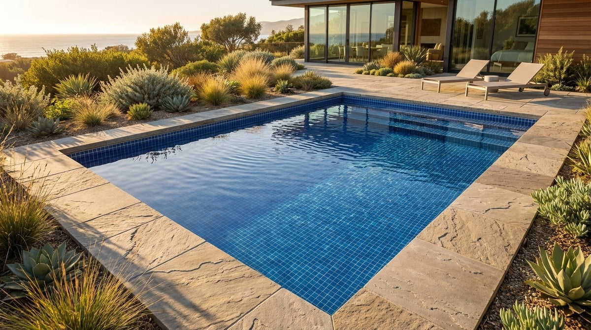 16 x 20 Blue Matrix Inground Steel Pool