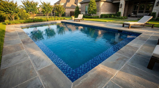 16 x 20 Mystic Blue Inground Steel Pool