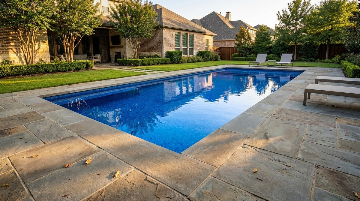 16 x 36 Blue Matrix Inground Steel Pool