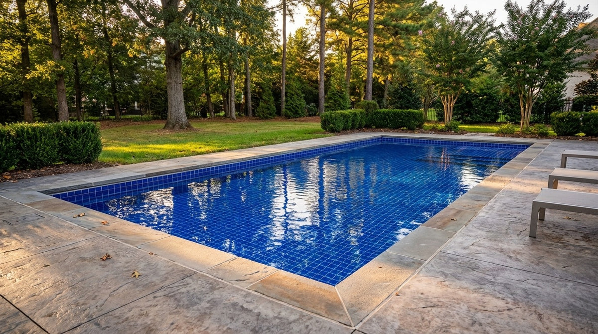 16 x 44 Blue Matrix Inground Steel Pool