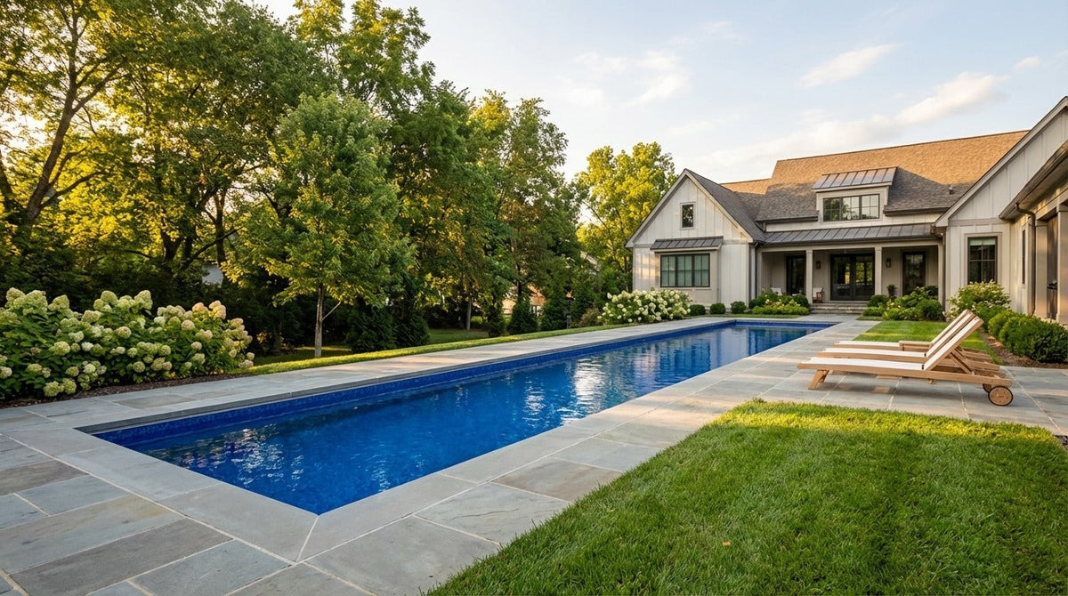 16 x 56 Blue Matrix Inground Steel Pool