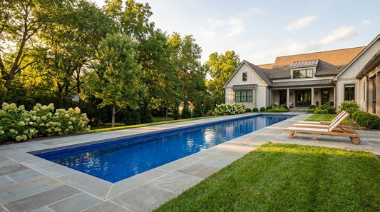 16 x 56 Blue Matrix Inground Steel Pool