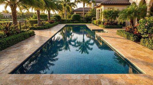 16 x 60 Black Sapphire Inground Steel Pool