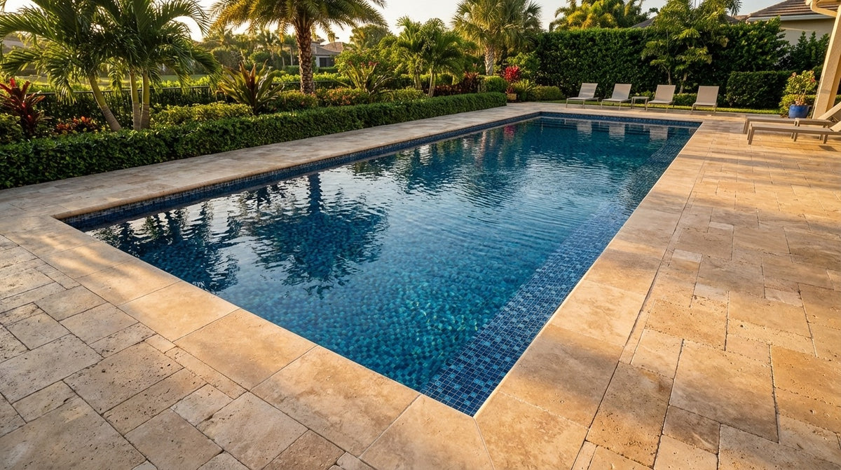 16 x 60 Mystic Blue Inground Steel Pool