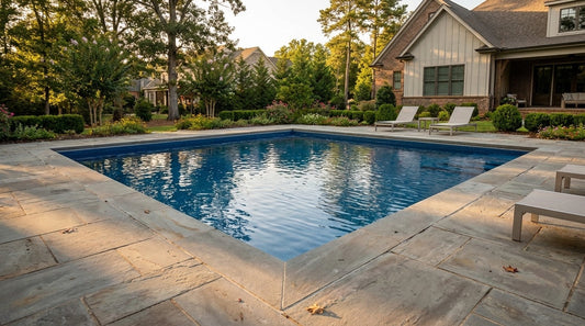 20 x 20 Deep Sea Blue Inground Steel Pool