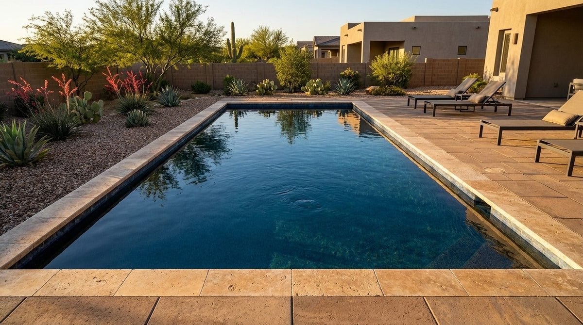 20 x 36 Black Sapphire Inground Steel Pool