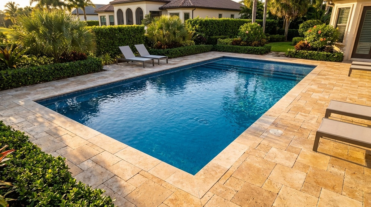 20 x 36 Mystic Blue Inground Steel Pool