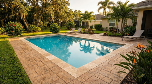 20 x 36 Aqua Blue Inground Steel Pool