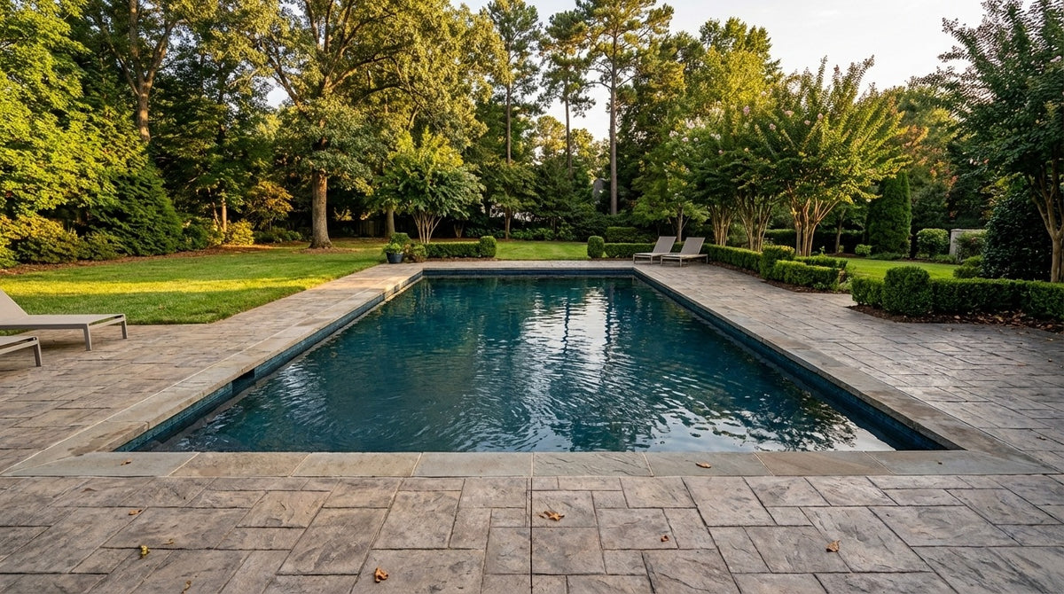 20 x 40 Black Sapphire Inground Steel Pool