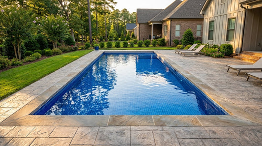 20 x 40 Blue Matrix Inground Steel Pool