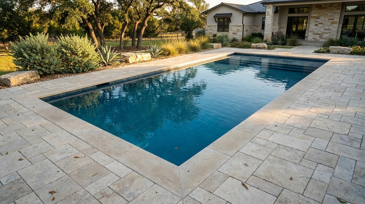 20 x 40 Mystic Blue Inground Steel Pool