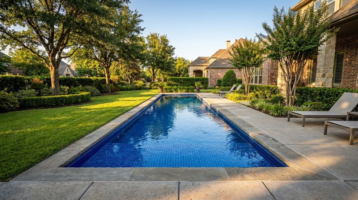 8 x 28 Blue Matrix Inground Steel Pool