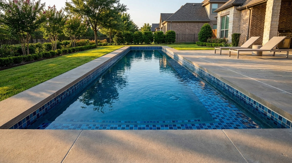 8 x 28 Mystic Blue Inground Steel Pool