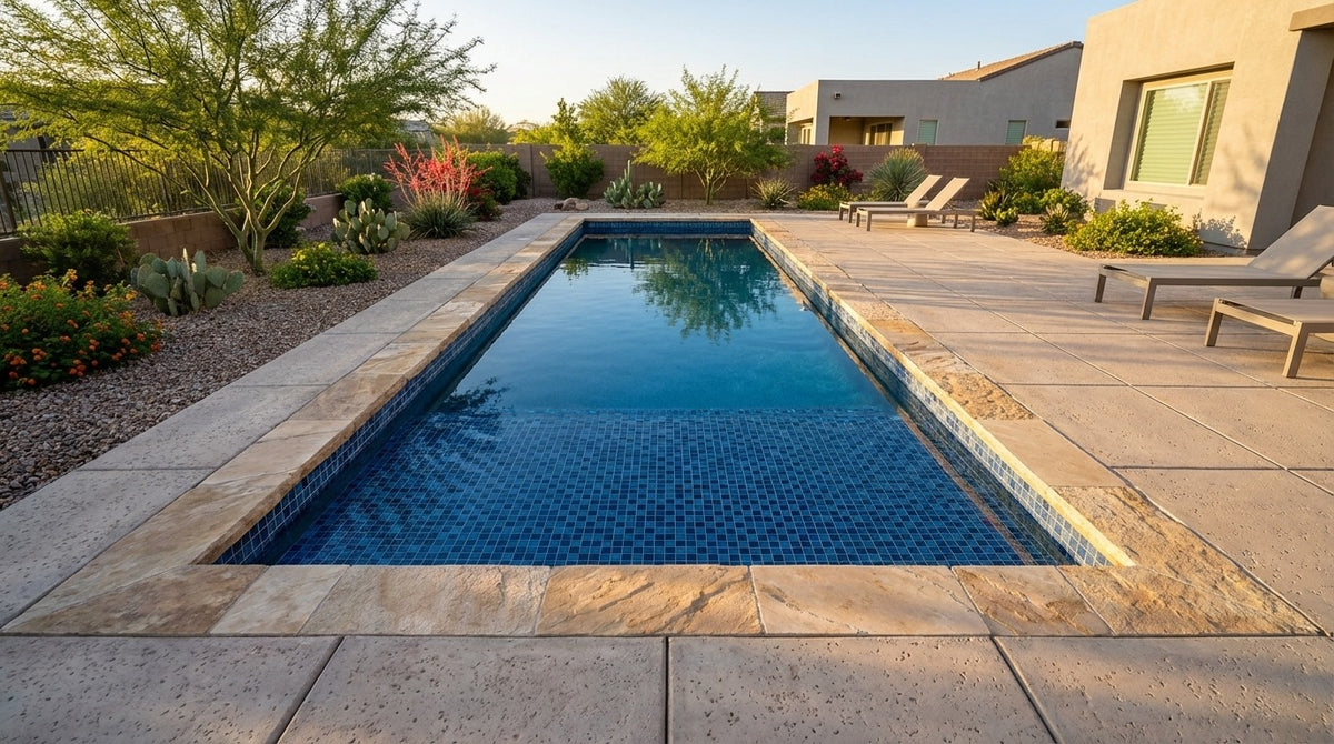8 x 32 Mystic Blue Inground Steel Pool