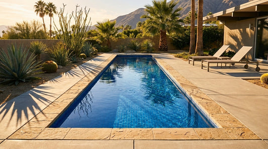 8 x 36 Blue Matrix Inground Steel Pool