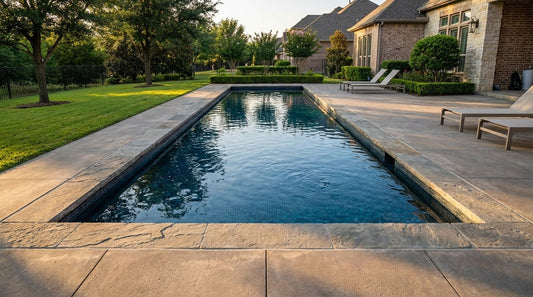 8 x 40 Black Sapphire Inground Steel Pool