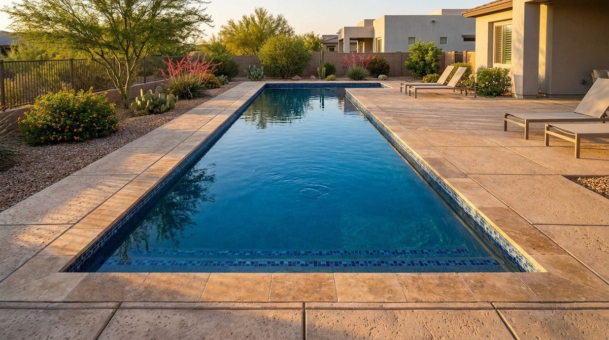8 x 40 Mystic Blue Inground Steel Pool