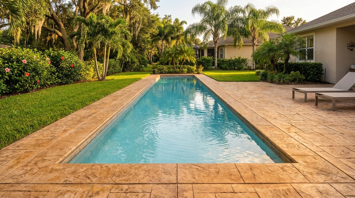 8 x 48 Aqua Blue Inground Steel Pool