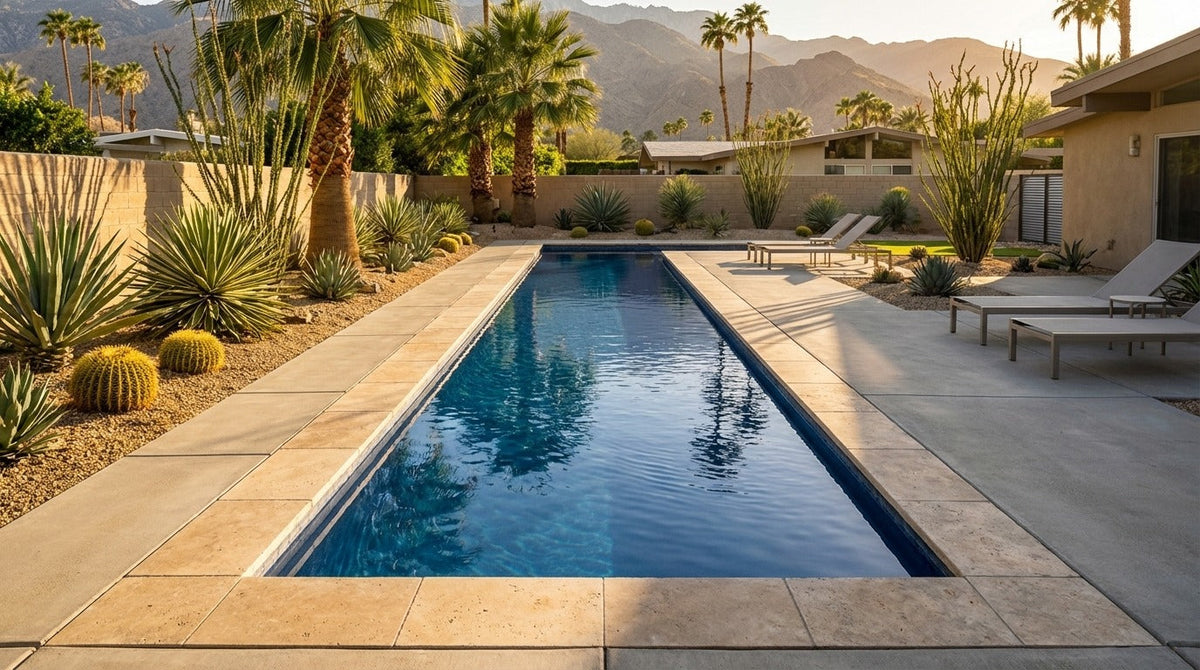 8 x 52 Deep Sea Blue Inground Steel Pool