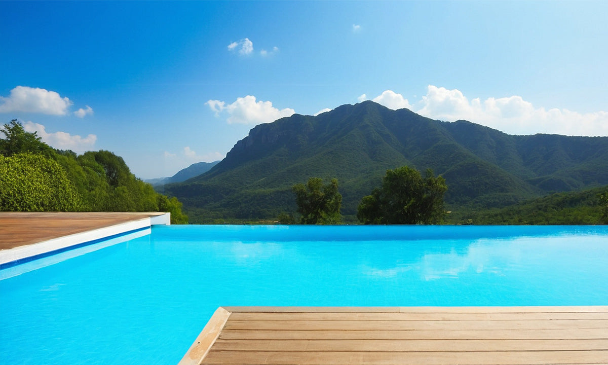 L-Shape Pool Overlook