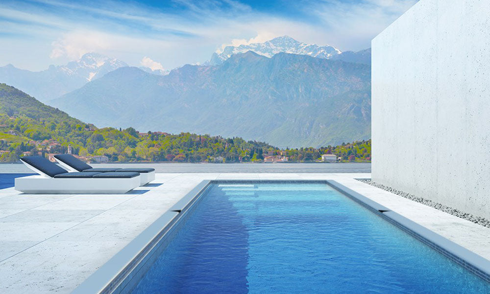 Modern Ecopool Container Pool in Mountains